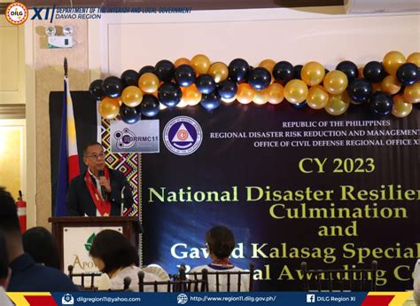 The picture depicts the proactive collaboration of RDRRMC XI .
